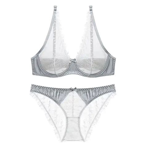 Sexy Mousse Europe Women Bra Lingerie Ultra Thin Lace Sexy Girl