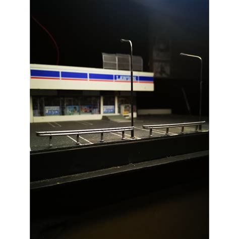 HOT WHEELS 3d 更換圍欄類型 9 1 64 路障道路欄杆配件西洋鏡壓鑄風火輪 Tomica Hobby Ja 蝦皮購物