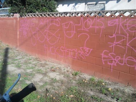 blood gangs graffiti: Circle city piru ( watts )