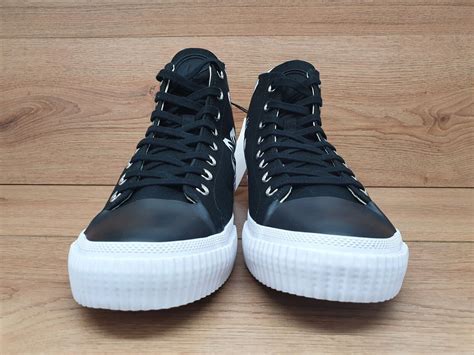 Mens Mcq Alexander Mcqueen Swallow Vulc High Sneakers Uk Size