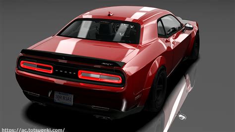 Assetto Corsaダッジチャレンジャー SRT Demon Dodge Challenger SRT Demon