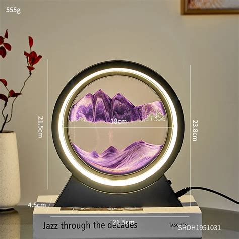 Sands Of Time 3d Sandscape Table Lamp Svago Home Store