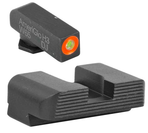 Ameriglo Trooper Sight Fits Glock 42 And 43 Green Tritium With