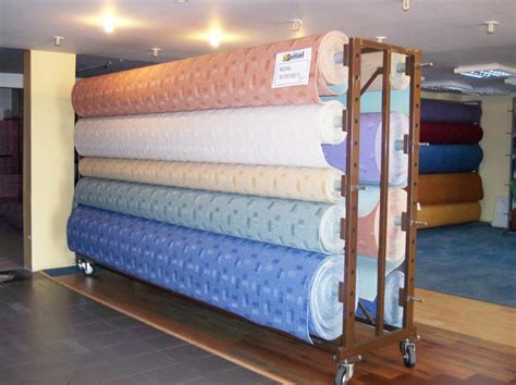 Carpet Display Racks For Sale Suppliers Custom Showroom Rolling Rug