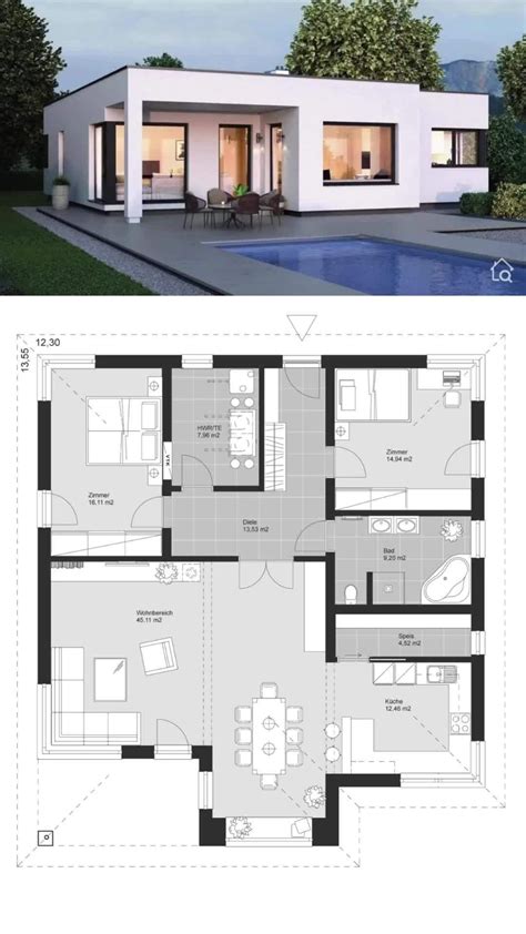 Pin By Steven On Houses Bungalow House Plans Modern Bungalow House