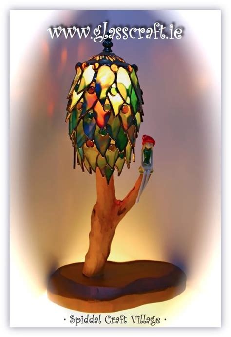 Stained Glass Bespoke Fairy Lamp On Glasscraft Ie Fairy Lamp Stained Glass Novelty Lamp