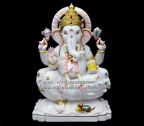 White Marble Ganesh Statues And Lakshmi Ganesh Idols Maker Jaipur