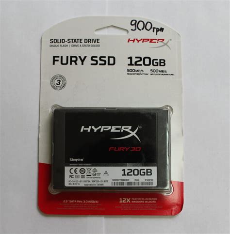 Kingston SSD HyperX Fury 3D 120GB 2 5 SATAIII TLC KC S44120 6F