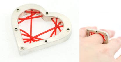 heartstrings molecule jewellery