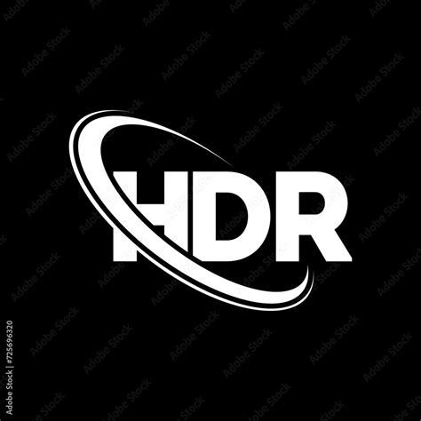 HDR logo. HDR letter. HDR letter logo design. Initials HDR logo linked ...