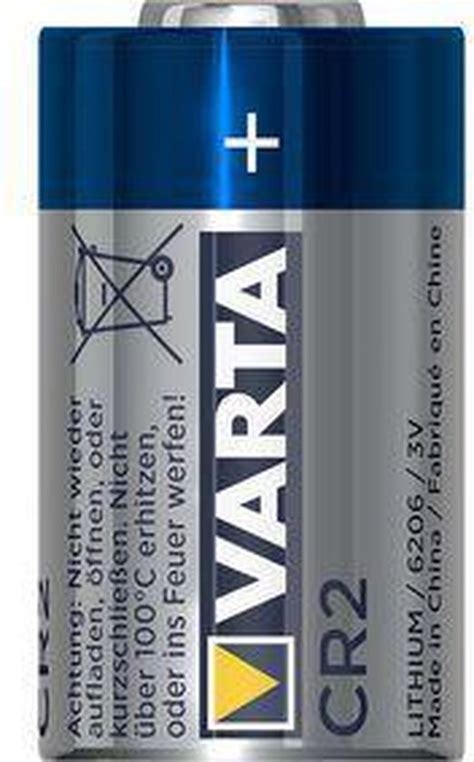 Varta Cr Lithium Foto Batterij V Mah Bol