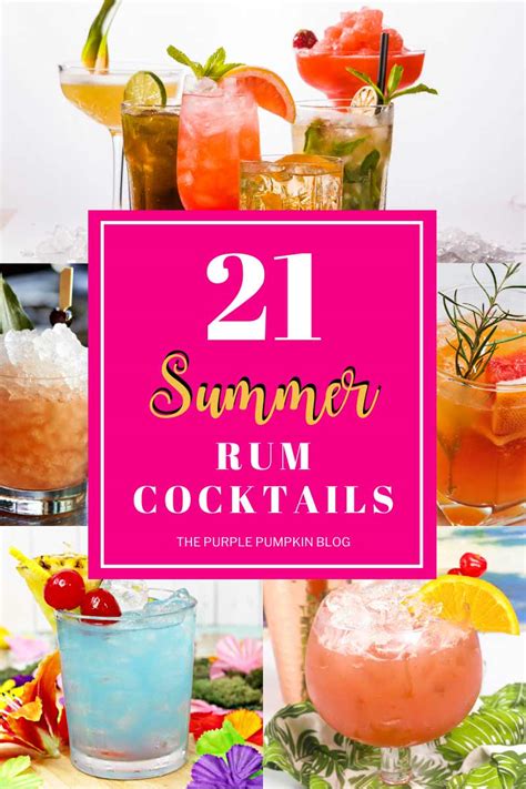 21 Delicious Summer Rum Cocktails For The Perfect Summer Drink