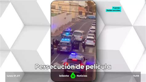 Detenido un conductor tras una persecución de película en Santa Lucía