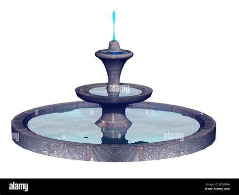 Round Water Fountain Cut Out Stock Images And Pictures Alamy