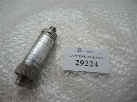 Pressure Sensor Hydac Electronic Type Hda B Krauss