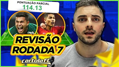 Cartola Fc Rodada Revis O Do Time Que Fez Pts Youtube