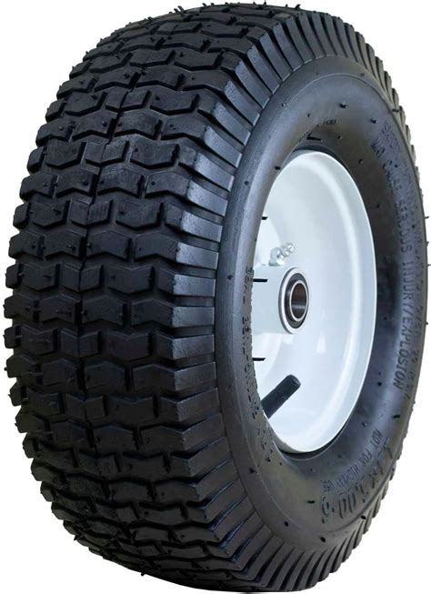 Marathon X Pneumatic Air Filled Lawnmower Tire On