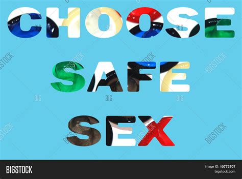 Choose Safe Sex Sign Background Stock Photo Stock Images Bigstock