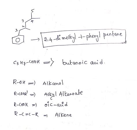 Solved IUPAC Naming CH CI C H COOH IUPAC Name A CH CH CH CH