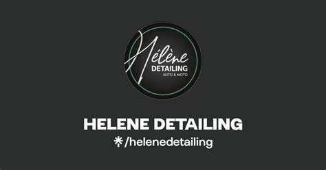 Helene Detailing Instagram Facebook Tiktok Linktree