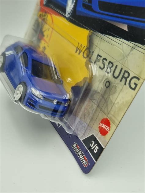 Hot Wheels Premium Volkswagen Golf Mk Blue Etsy