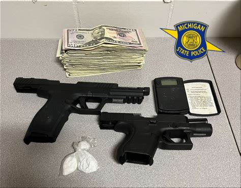 Saginaw Man Arrested In Charlevoix County On Gun And Drug Charges