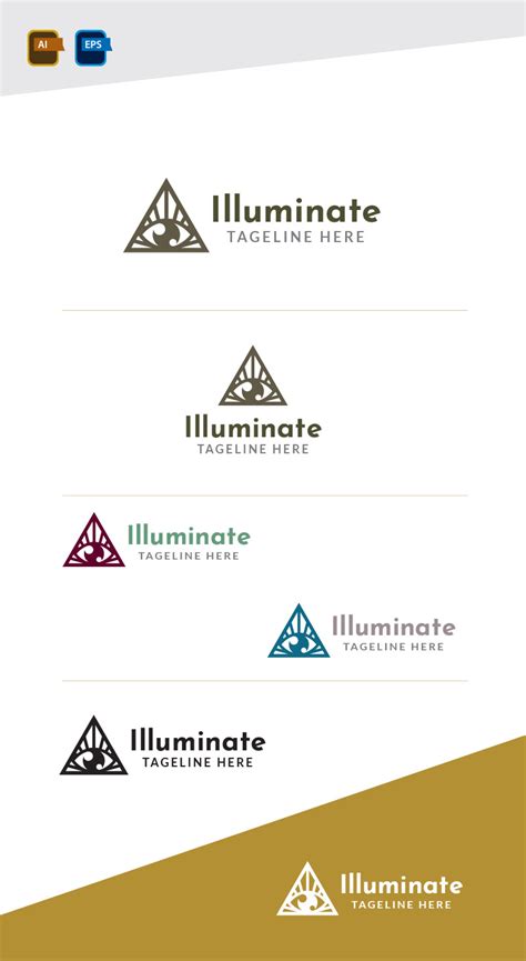 Illuminate Logo Design Template Vol 4 - TemplateMonster