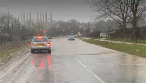 Essex Flooding Pictures Show Cars Submerged In Deep Water As Flooding