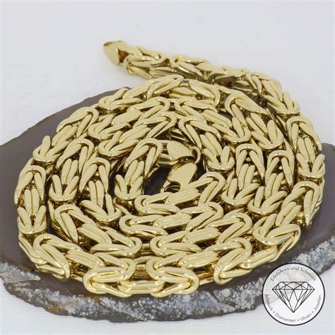 Gold Königs Kette 71cm Edeluhren Schmuck