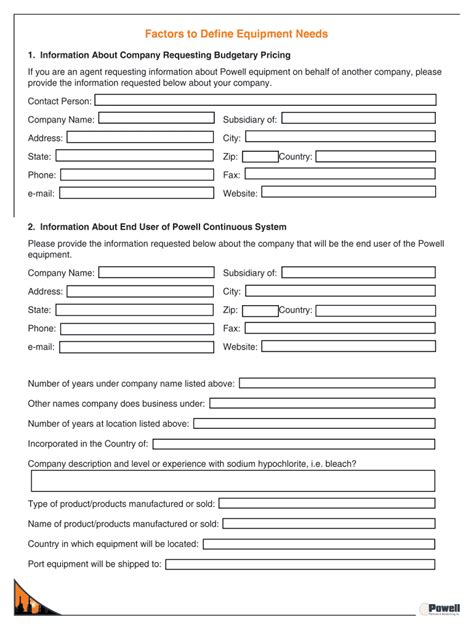 Fillable Online Powell SkidMounted Batch Sodium Fax Email Print PdfFiller