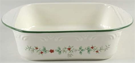 Winterberry 11 Rectangular Baker By Pfaltzgraff Replacements Ltd