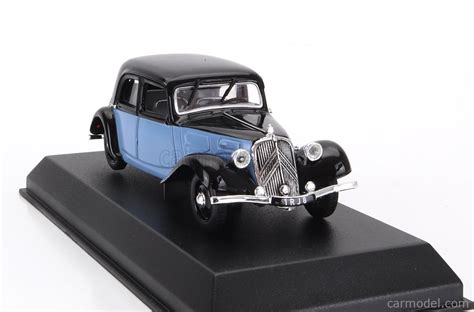 NOREV AMC019837 Scale 1 43 CITROEN TRACTION AVANT 11CV 1935 BLUE BLACK