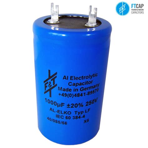 F T Electrolytic Type Lf Radial Capacitors Hificollective