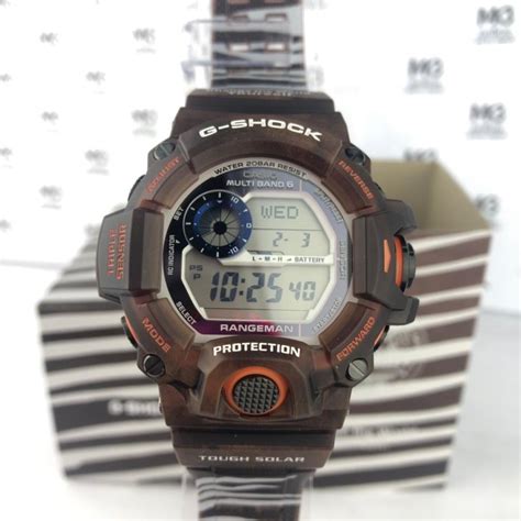 Casio G Shock X Love The Sea The Earth Rangeman Okapi Themed Gw