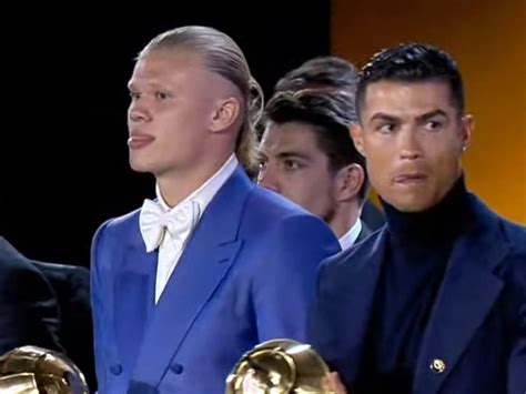 Watch Deserves It Cristiano Ronaldo Endorses Erling Haaland For