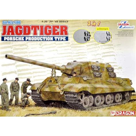 Maquette Sd Kfz Jagdtiger Porsche Turret Production I