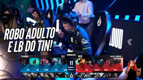 Loud Vs Red Lb Ad Do Tinowns E Robo Adulto Cblol Youtube