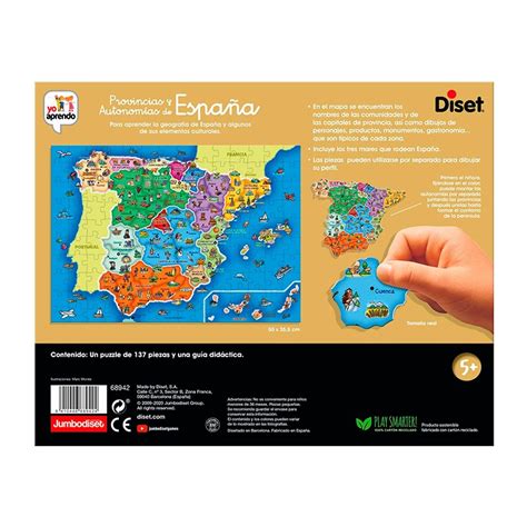 Puzzle Provincias Y Autonom As De Espa A