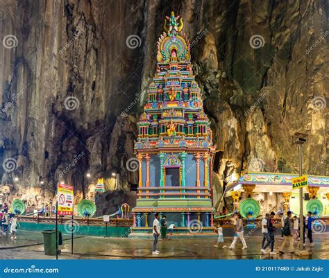 Kuala Lumpur Malaysia Batu Caves Temple And Hindu Shrine Tourist