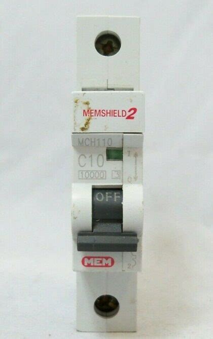 Mem Memshield A Type C Single Pole Mcb C Mch Light And Power