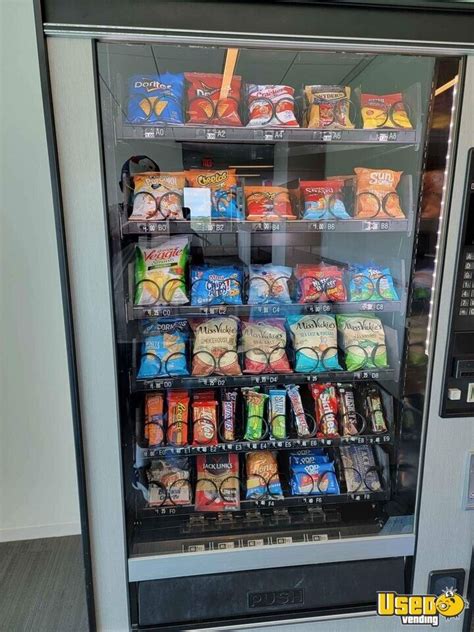 Crane National Electrical Glass Front Snack Vending Machine For Sale In