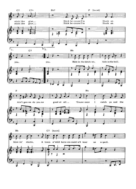 Stuck On You Piano Sheet Music Easy Sheet Music