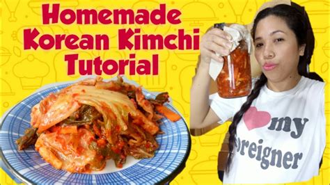 How To Make Kimchi Asmr Homamade Kimchi Tutorial Youtube