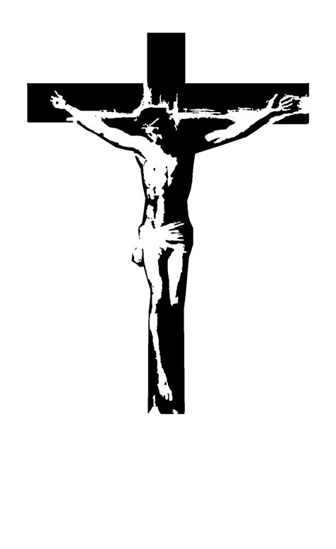 Jesus On The Cross Pencil Drawing Free Download On Clipartmag