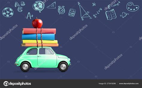 Back To School Car Animation Stock Photo By ©sergeypeterman 273418296