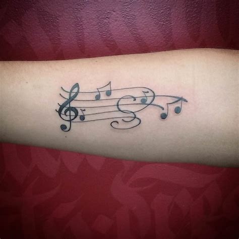 15+ Music Note Tattoo Designs, Ideas | Design Trends - Premium PSD, Vector Downloads