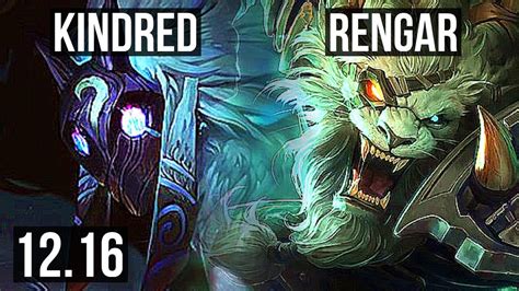 KINDRED Vs RENGAR JNG 10 1 8 1 9M Mastery Legendary 500 Games