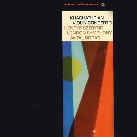 Khachaturian Violin Concerto By Henryk Szeryng London Symphony