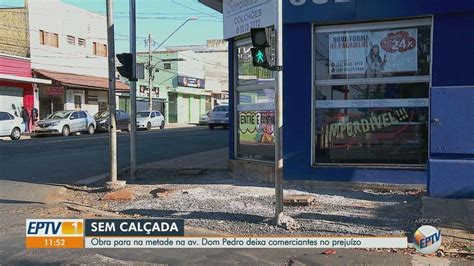 Comerciantes Temem Preju Zos No Natal Indefini O Em Obra De