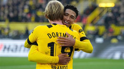 Jude Bellingham Nets Double As Borussia Dortmund Keep Up